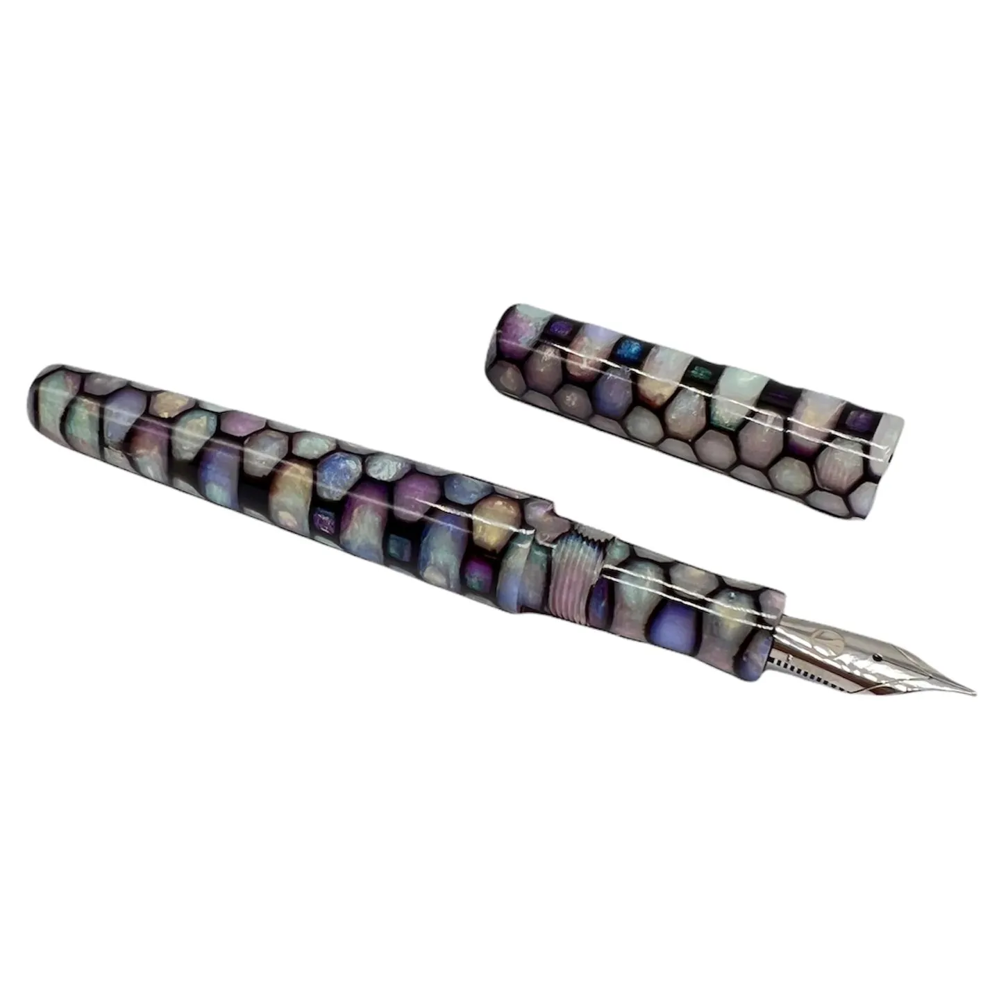 Abalone Motif Custom Order Fountain Pen