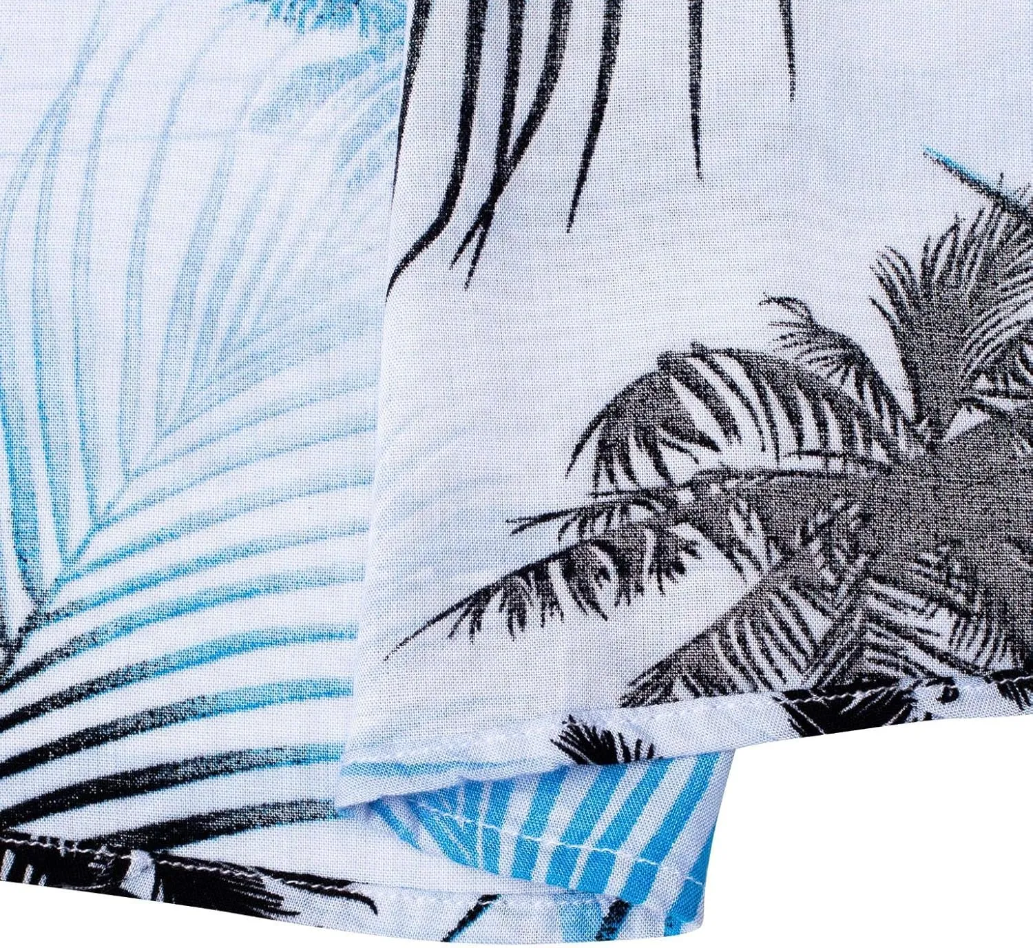 Alimens & Gentle Hawaiian Shirt for Men Summer Beach Casual Short Sleeve Button Down Shirts Printed Tropical Vacation Shirts