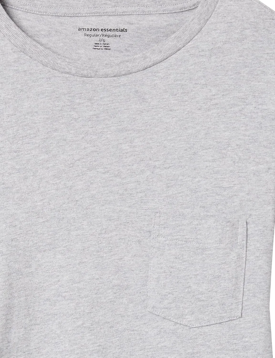 Amazon Essentials Men's Regular-Fit Crewneck T-Shirts, Long-Sleeve