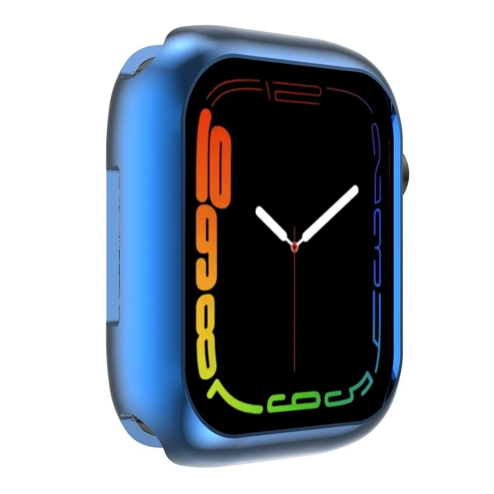 Apple Watch (45mm) stylish TPU cover - Blue