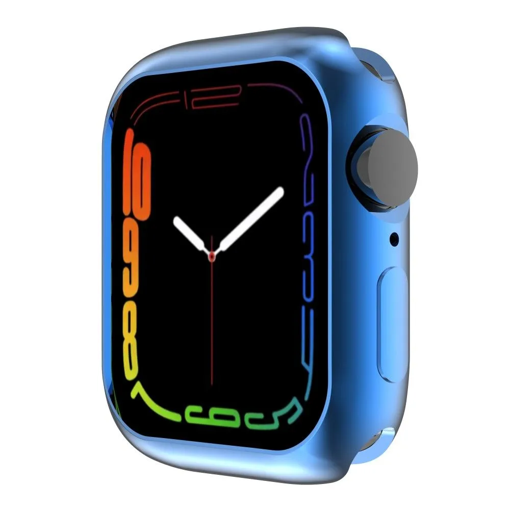 Apple Watch (45mm) stylish TPU cover - Blue