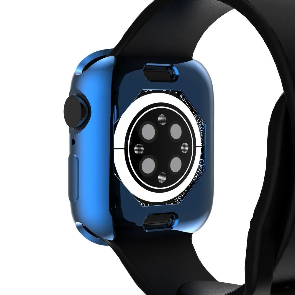 Apple Watch (45mm) stylish TPU cover - Blue