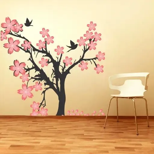 Best Stuff - Beautiful Blossom Tree Wall Sticker for Kids Room Home Decor (136 cm x 130 cm)- Code BA 32