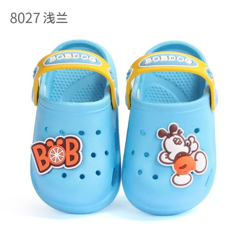 Dunnmall Bobdog Factory Children's Hole Shoes Summer Slippers Bath Non-Slip Slippers Eva Sandals Hot Shoe Type