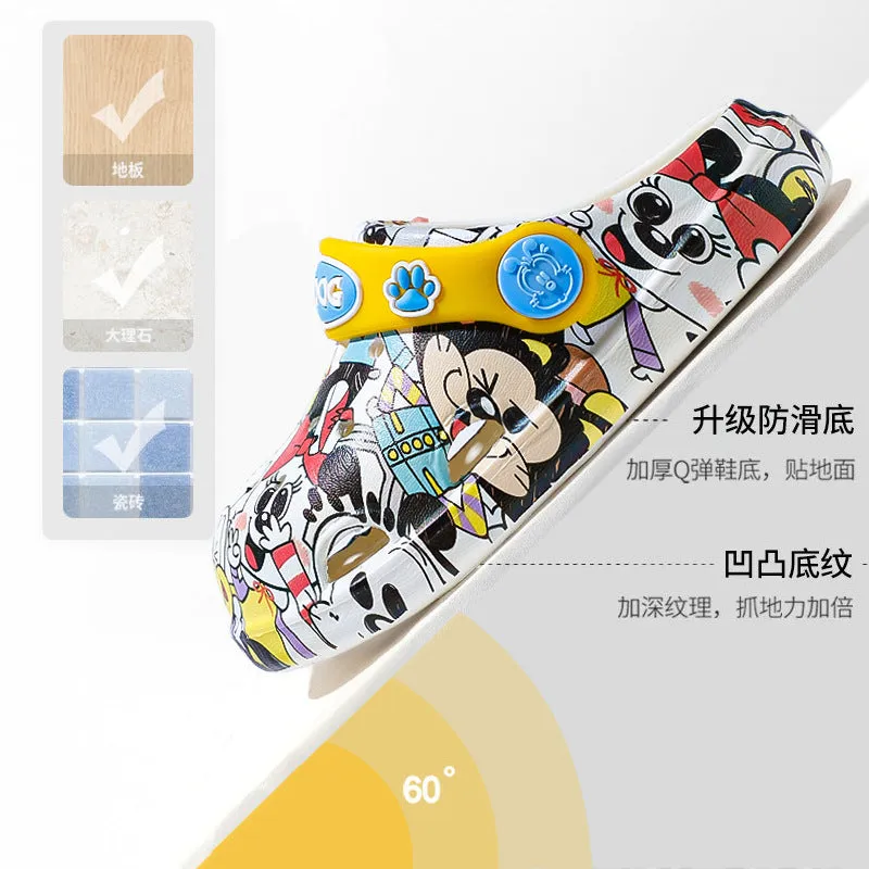 Dunnmall Bobdog Factory Children's Hole Shoes Summer Slippers Bath Non-Slip Slippers Eva Sandals Hot Shoe Type