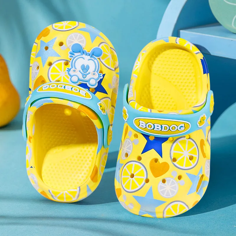 Dunnmall Bobdog Factory Children's Hole Shoes Summer Slippers Bath Non-Slip Slippers Eva Sandals Hot Shoe Type