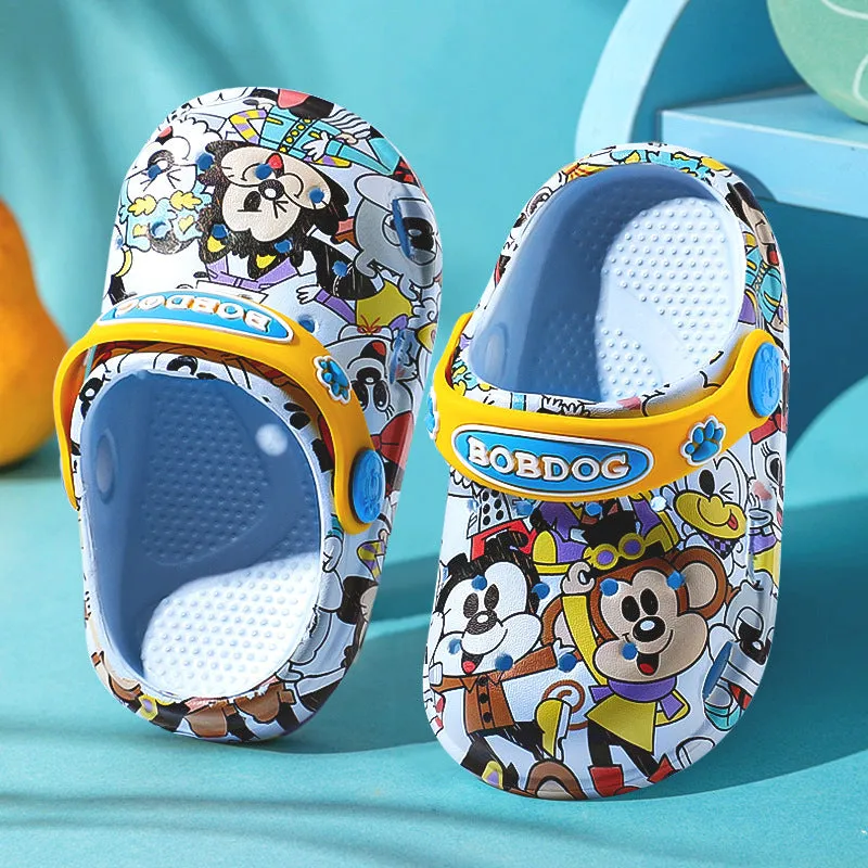 Dunnmall Bobdog Factory Children's Hole Shoes Summer Slippers Bath Non-Slip Slippers Eva Sandals Hot Shoe Type