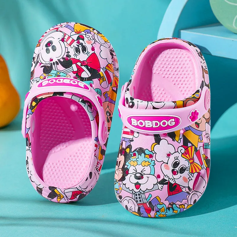 Dunnmall Bobdog Factory Children's Hole Shoes Summer Slippers Bath Non-Slip Slippers Eva Sandals Hot Shoe Type