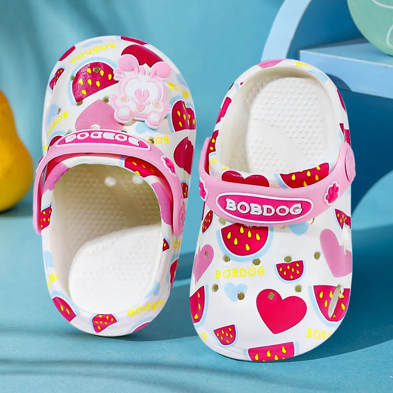 Dunnmall Bobdog Factory Children's Hole Shoes Summer Slippers Bath Non-Slip Slippers Eva Sandals Hot Shoe Type