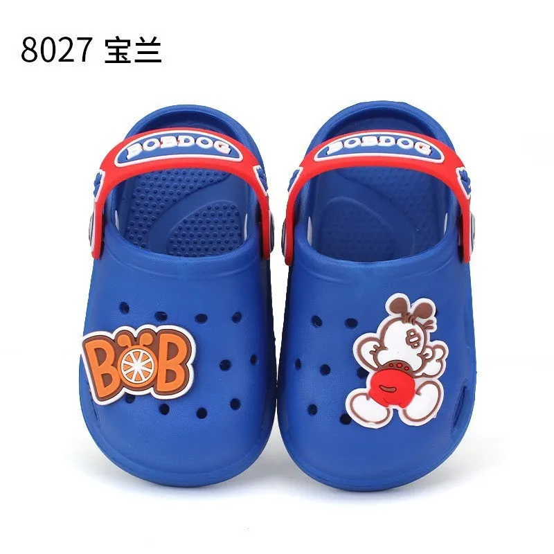 Dunnmall Bobdog Factory Children's Hole Shoes Summer Slippers Bath Non-Slip Slippers Eva Sandals Hot Shoe Type