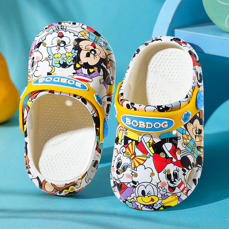 Dunnmall Bobdog Factory Children's Hole Shoes Summer Slippers Bath Non-Slip Slippers Eva Sandals Hot Shoe Type