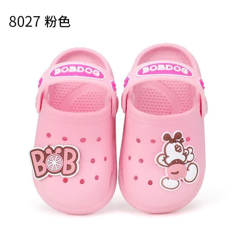 Dunnmall Bobdog Factory Children's Hole Shoes Summer Slippers Bath Non-Slip Slippers Eva Sandals Hot Shoe Type