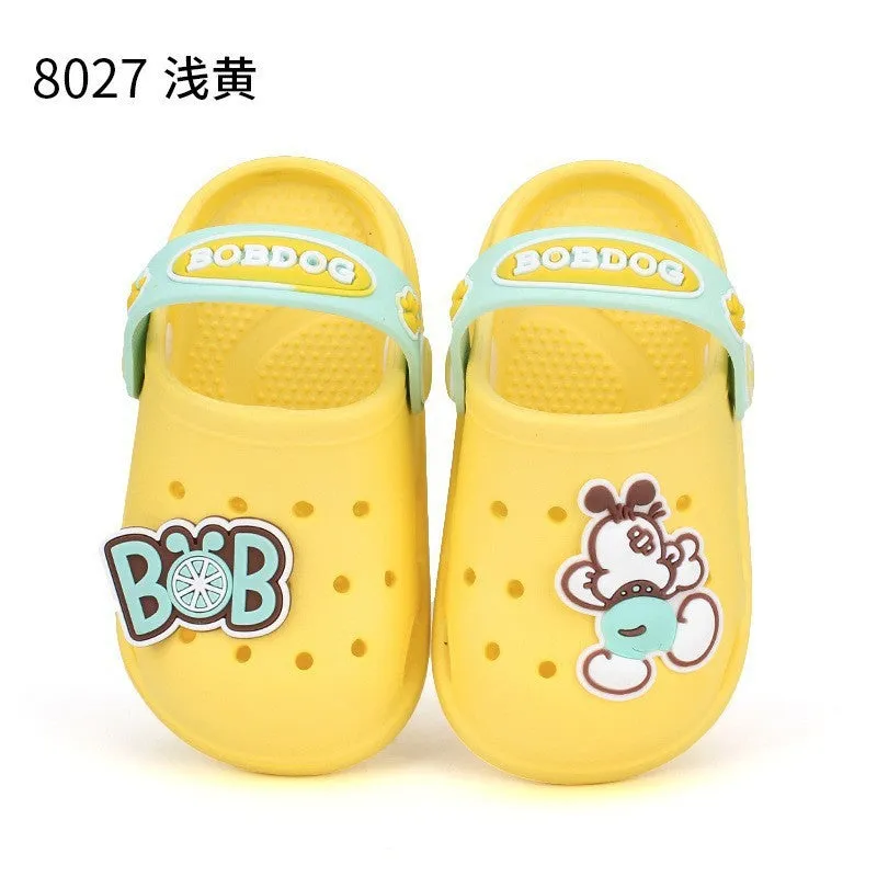 Dunnmall Bobdog Factory Children's Hole Shoes Summer Slippers Bath Non-Slip Slippers Eva Sandals Hot Shoe Type