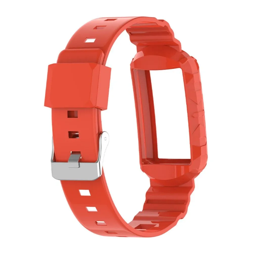 Fitbit Charge 5 / 4 / 3 integrated TPU cover   watch strap - Orange