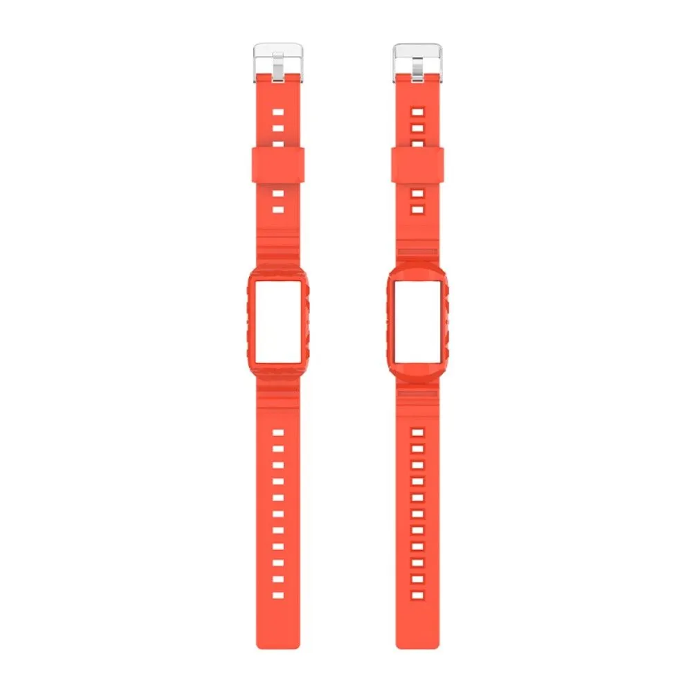 Fitbit Charge 5 / 4 / 3 integrated TPU cover   watch strap - Orange