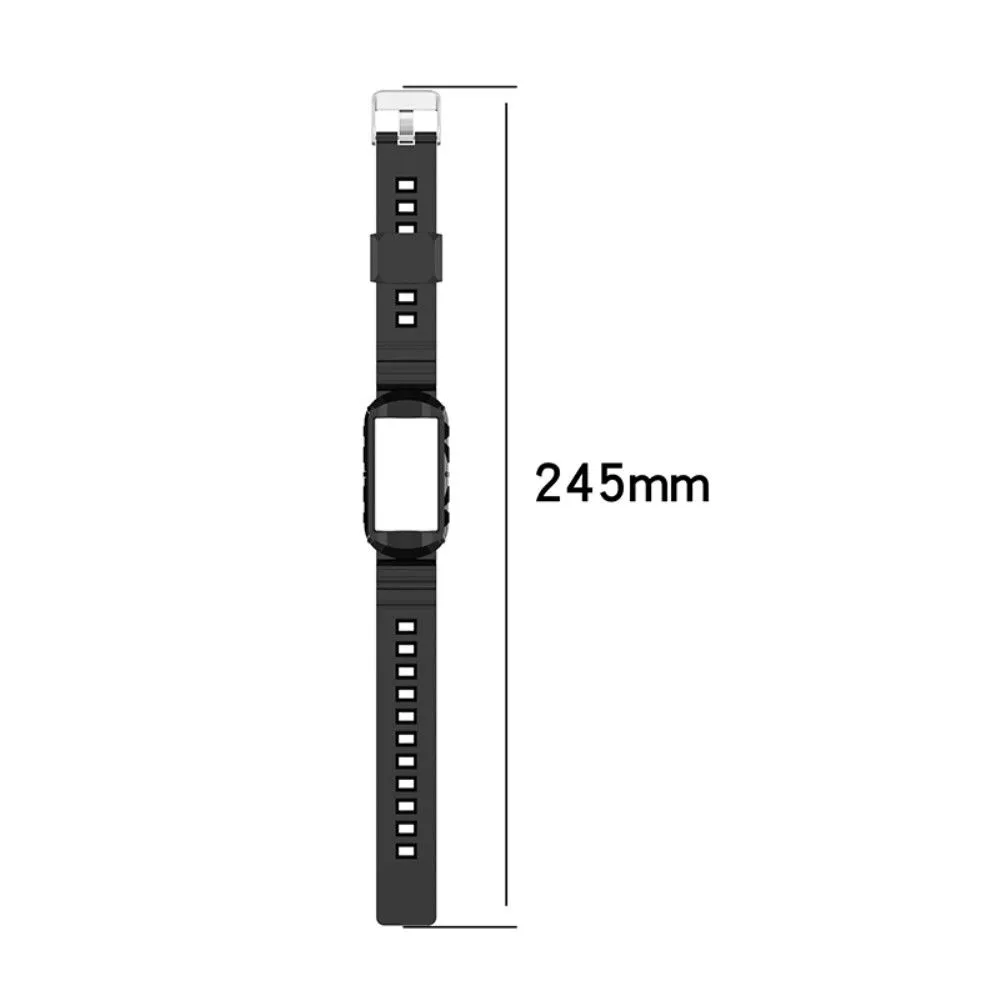 Fitbit Charge 5 / 4 / 3 integrated TPU cover   watch strap - Orange