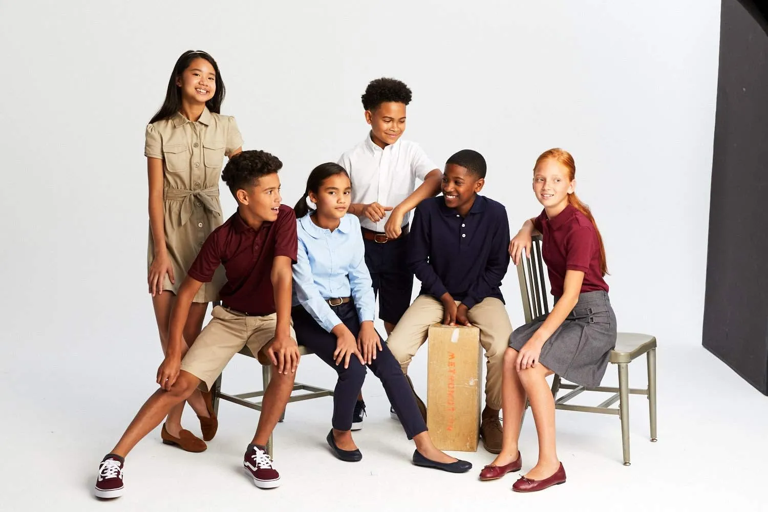 French Toast Girls' Adjustable Waist Pleated-Front Two-tab Scooter