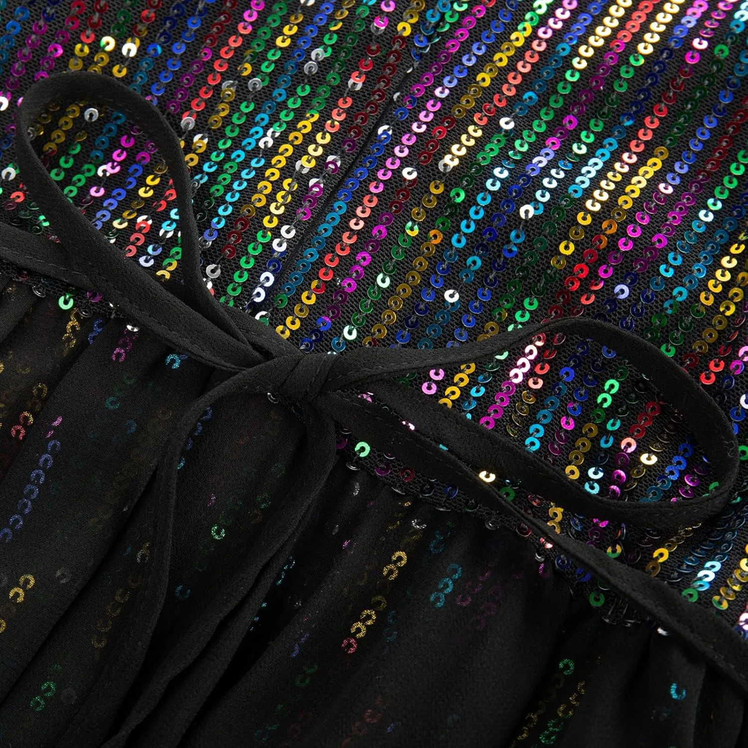 GRACE KARIN Girls Halter Neck Sequin Dress 6-14Y Kids Fancy Formal Party Prom Sparkly Pageant Birthday Graduation Dresses