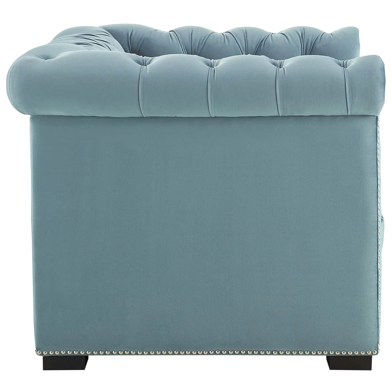 Heritage Upholstered Velvet Armchair