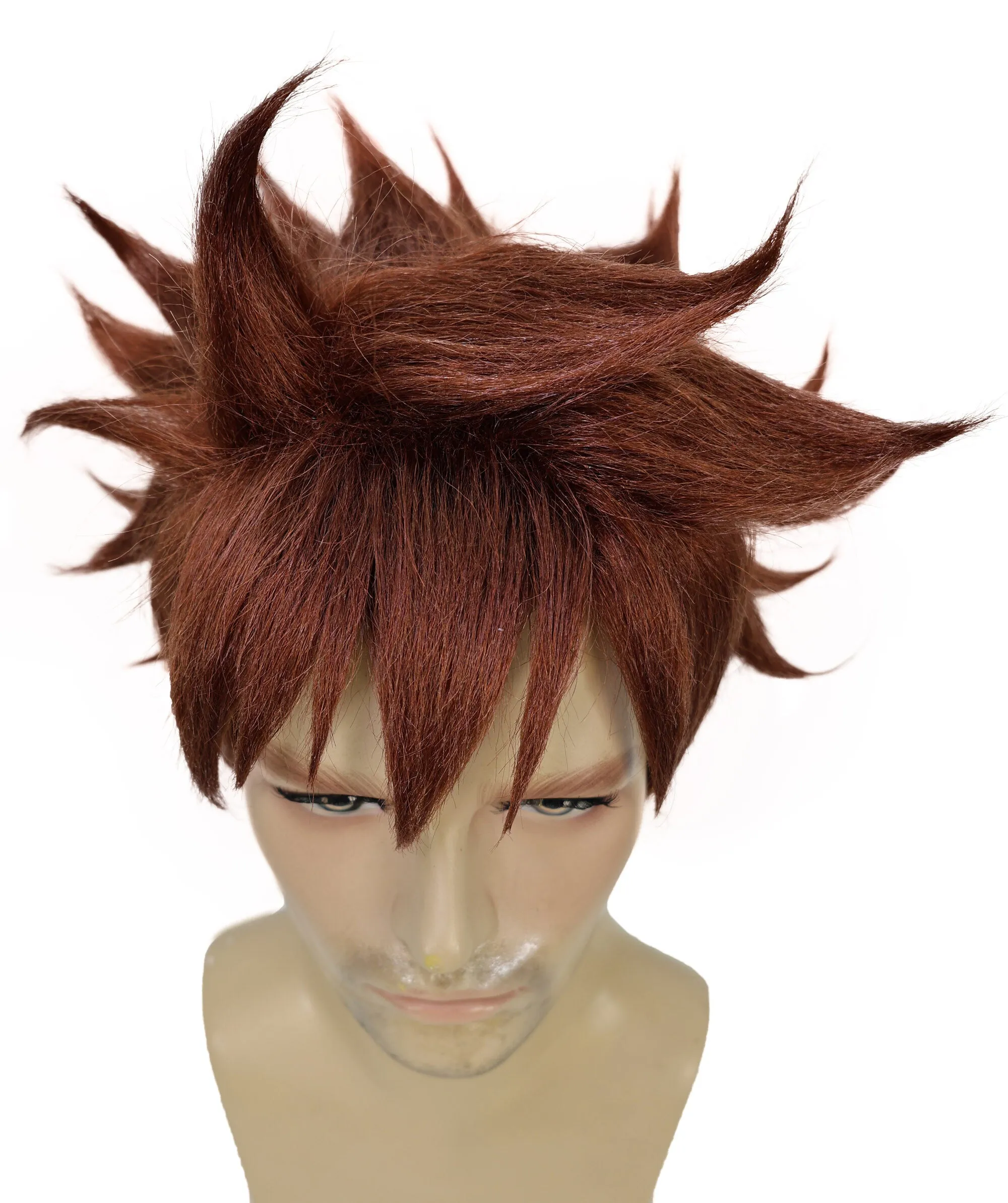 HPO Fiery Crimson Waves Adult Vibrant Red Locks | Cosplay Wig | Flame-retardant Synthetic Fiber