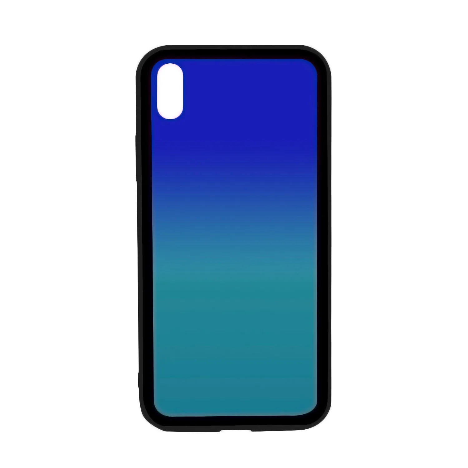 iPhone X /XS Case - Color Gradient Tempered Glass Back