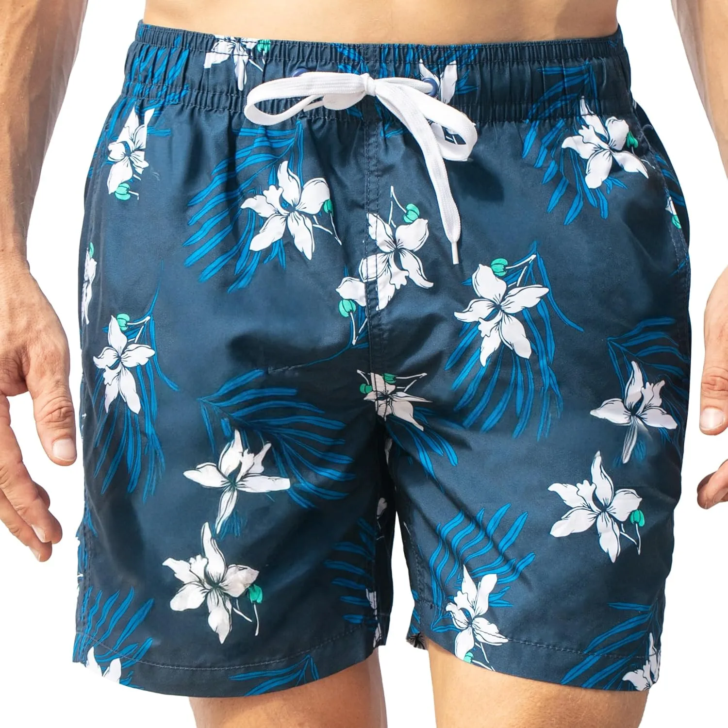 Kanu Surf Men's Monaco Swim Trunks (Regular & Extended Sizes)