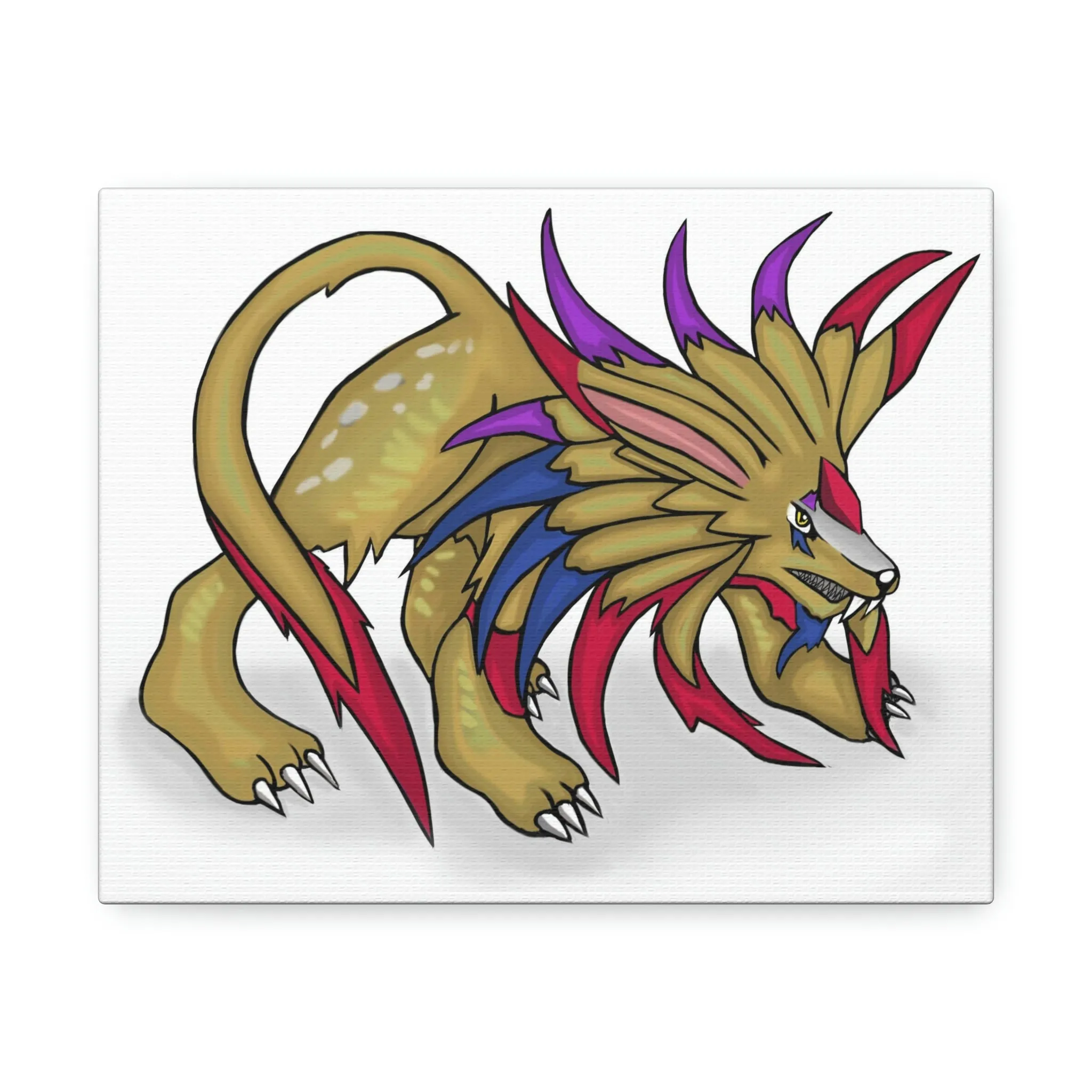 Lilions Stretched Canvas