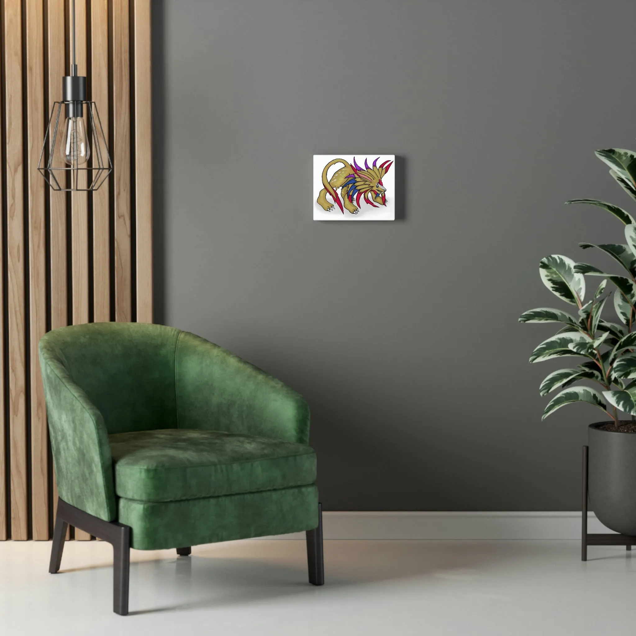 Lilions Stretched Canvas