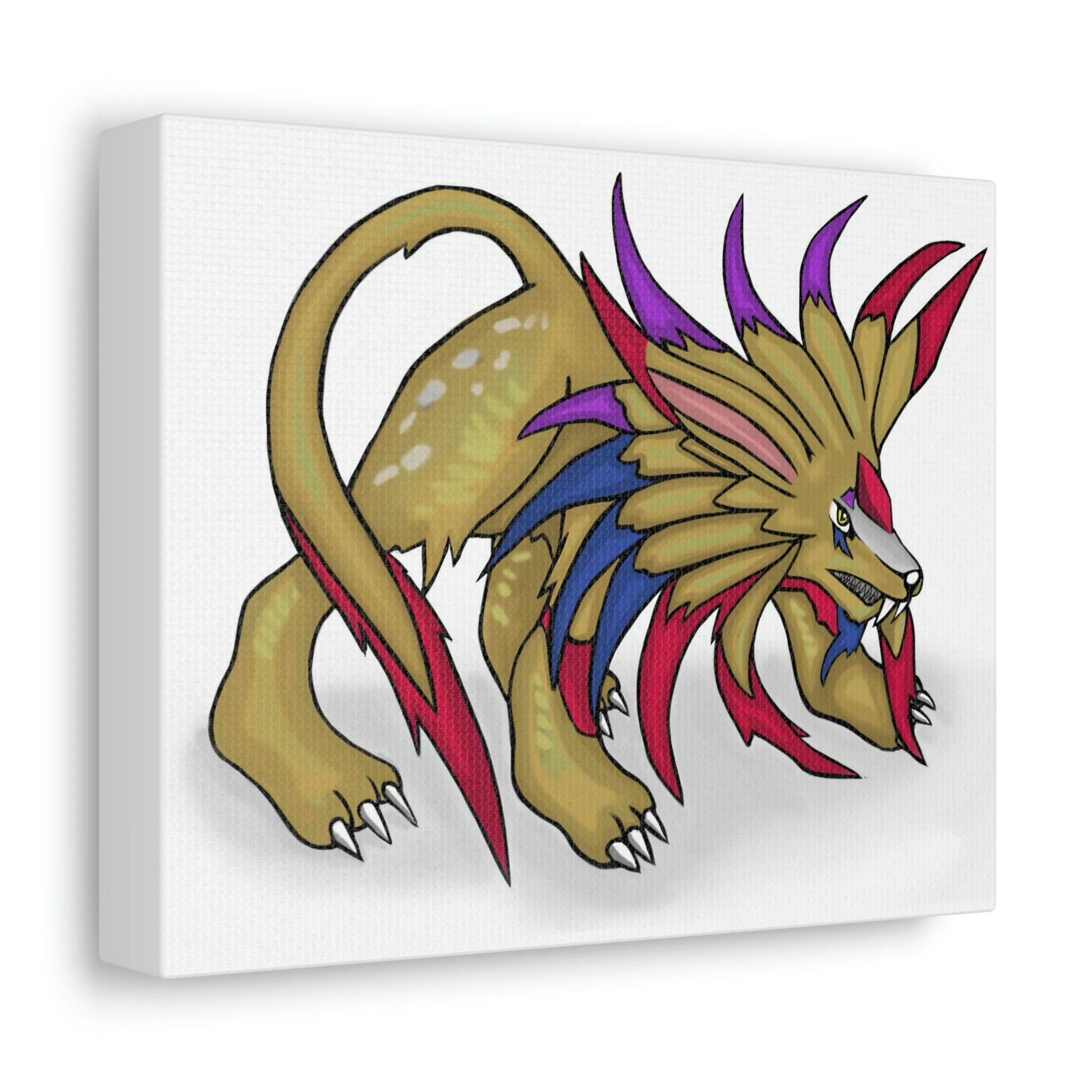 Lilions Stretched Canvas