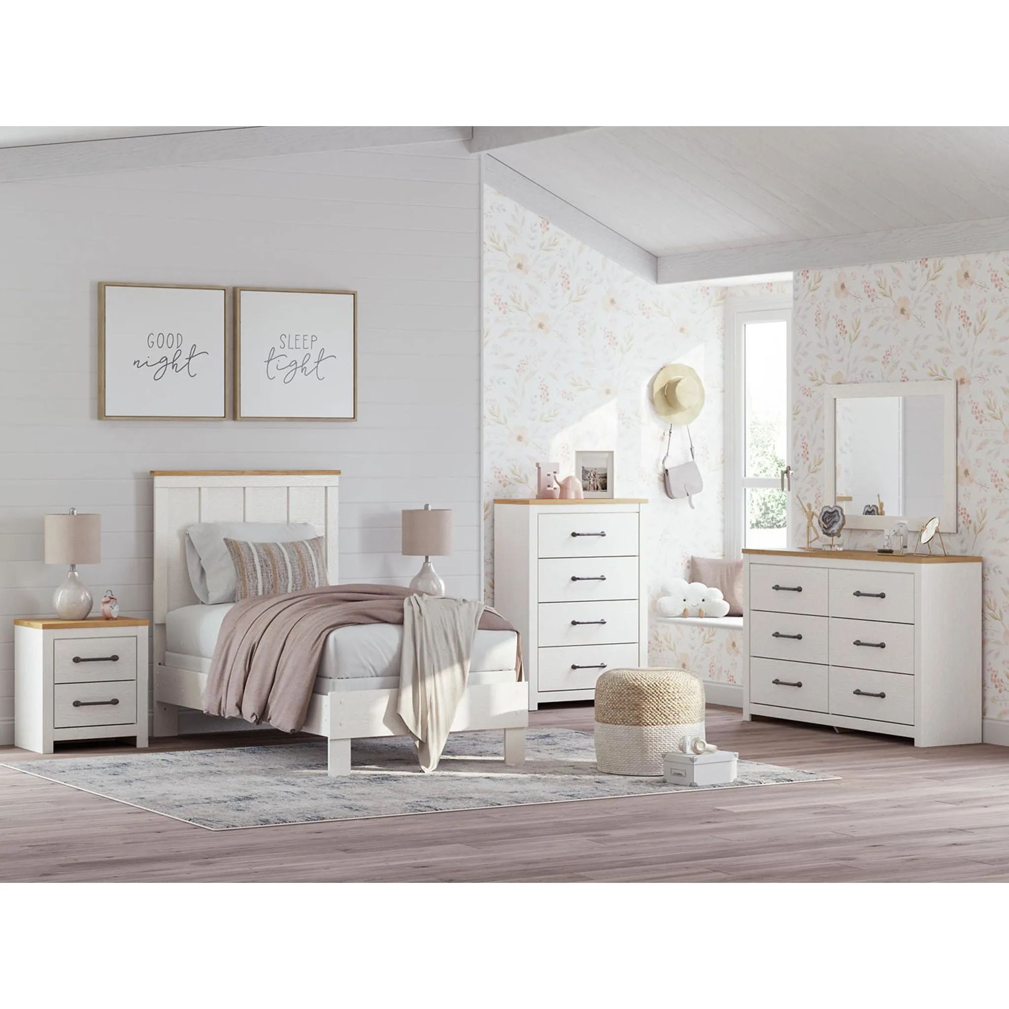 Linnocreek Twin Panel Headboard