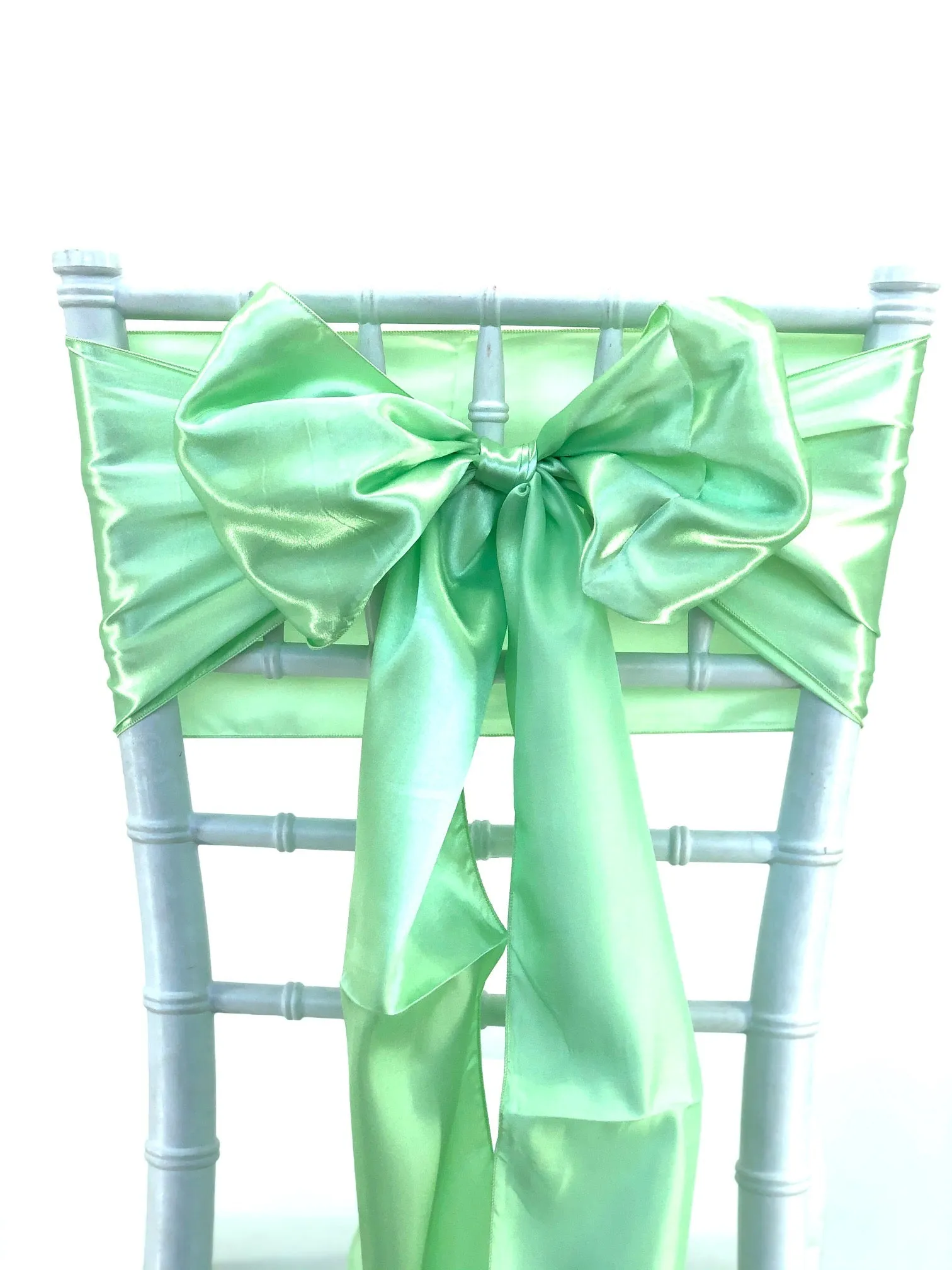 Mint Green Satin Sashes