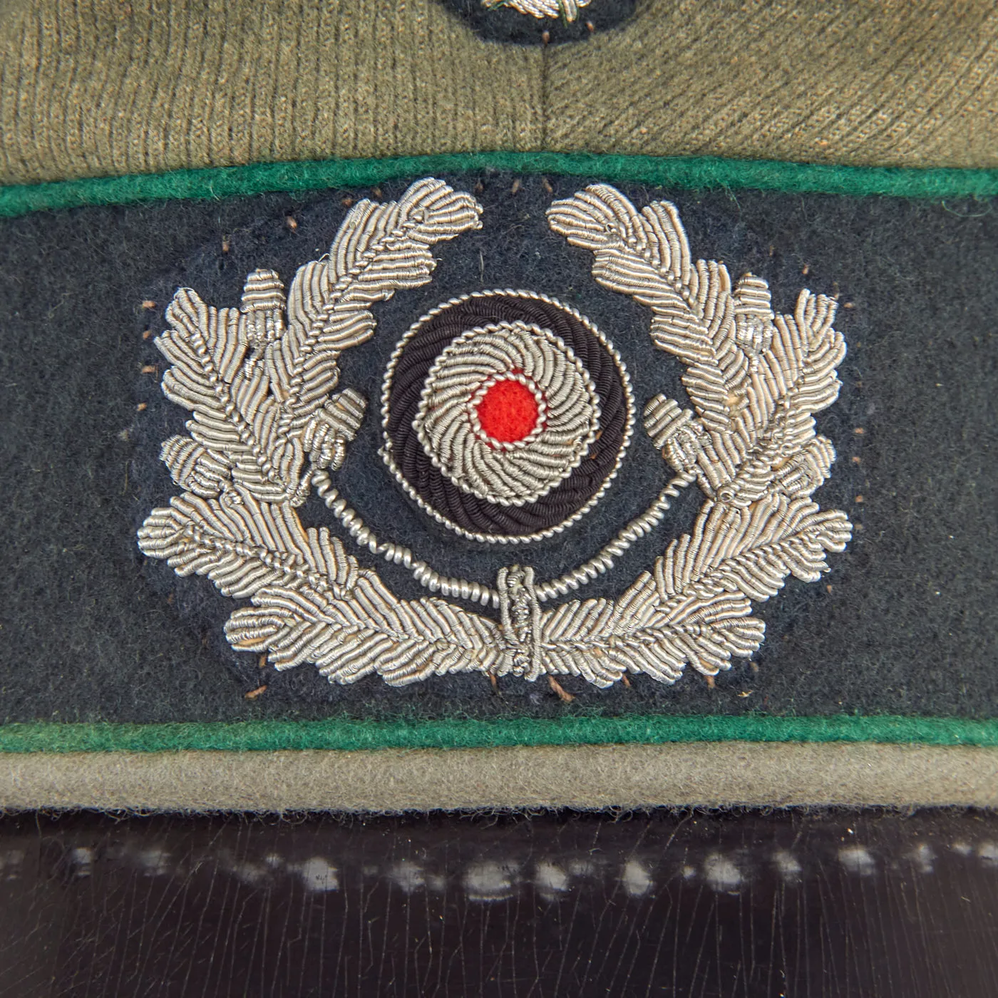 Original German WWII Heer Gebirgsjäger Mountain Troop "Crusher" Visor Cap by EREL