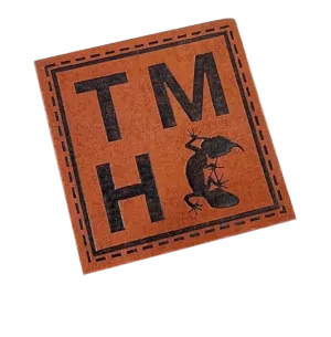 Personalised PU Leather Patch 7cm