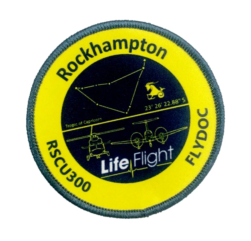 Personalised Sublimated Patch 12cm