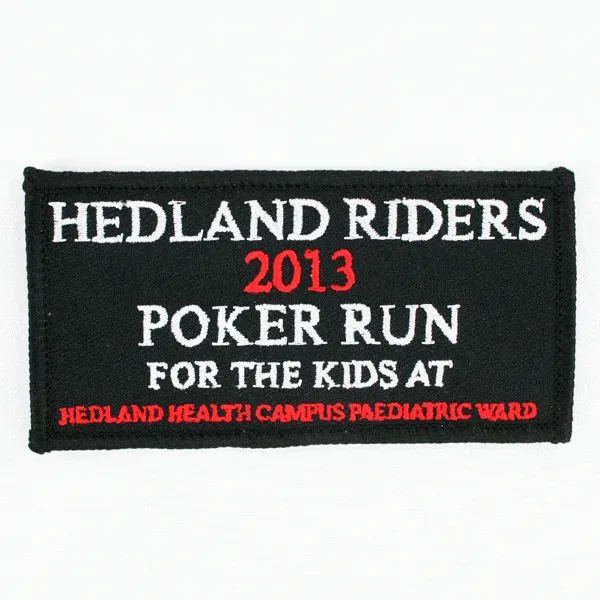 Personalised Woven Patch 10cm
