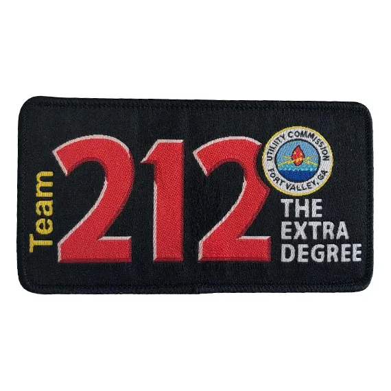 Personalised Woven Patch 10cm