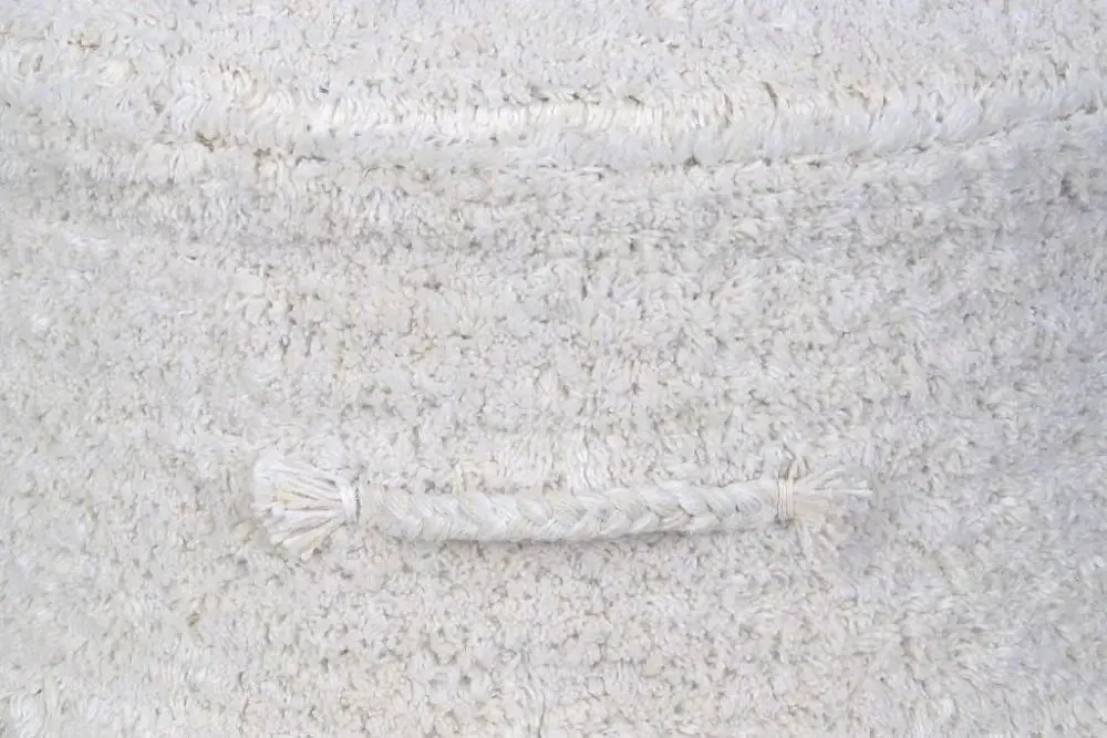 Pouffe "chill" ivory