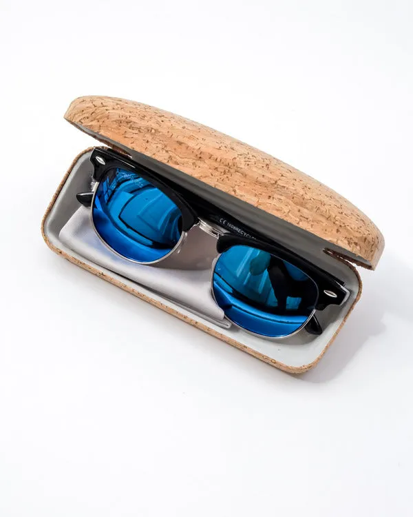 Recycled & Polarized Eco Sunglasses in Blue