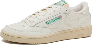 Reebok unisex-adult CLUB C 85 VINTAGE,TOP-CHALK/PAPERWHITE/GLEN GREEN,5.5