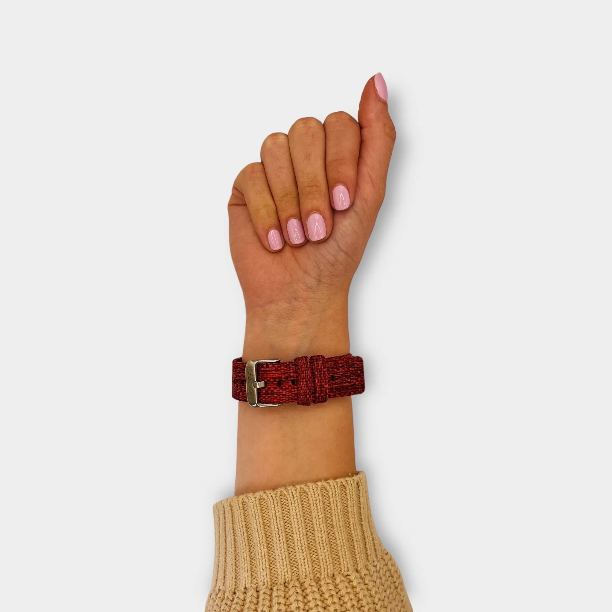 Stylish Canvas Watch Straps Compatible with Coros Pace 3