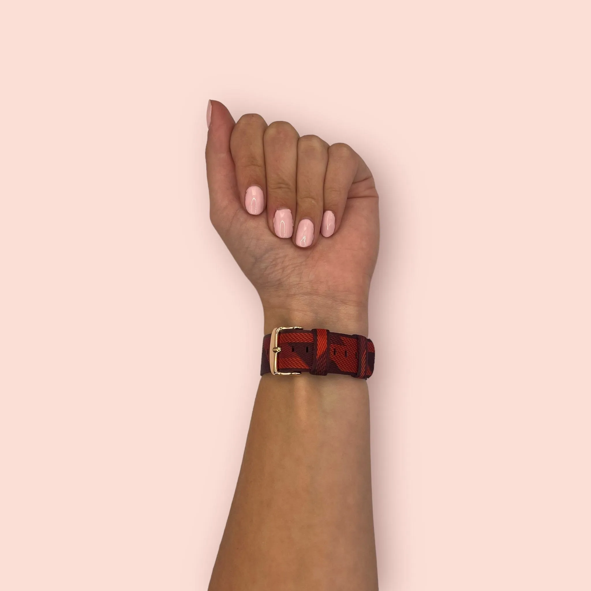 Stylish Canvas Watch Straps Compatible with Fossil Gen 5 & 5E