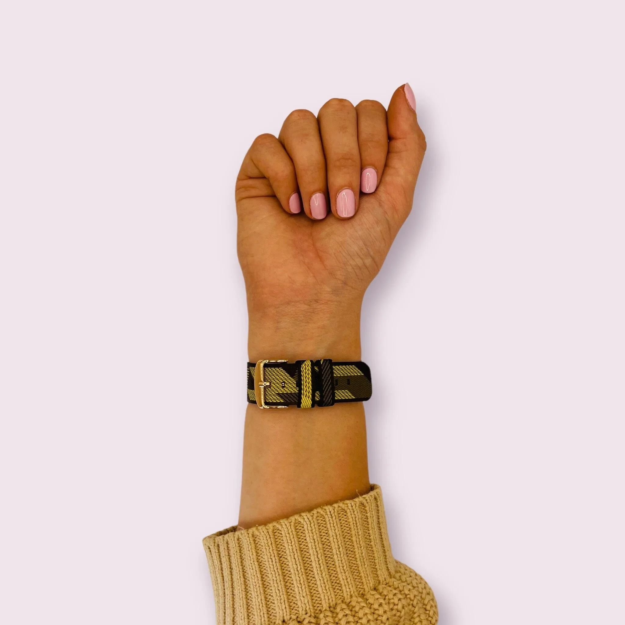 Stylish Canvas Watch Straps Compatible with Fossil Gen 6