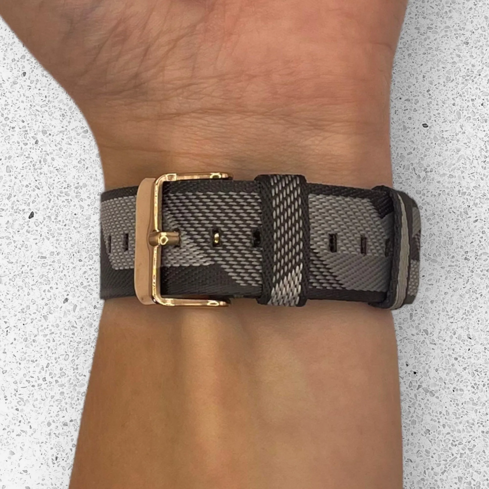 Stylish Canvas Watch Straps Compatible with Fossil Gen 6