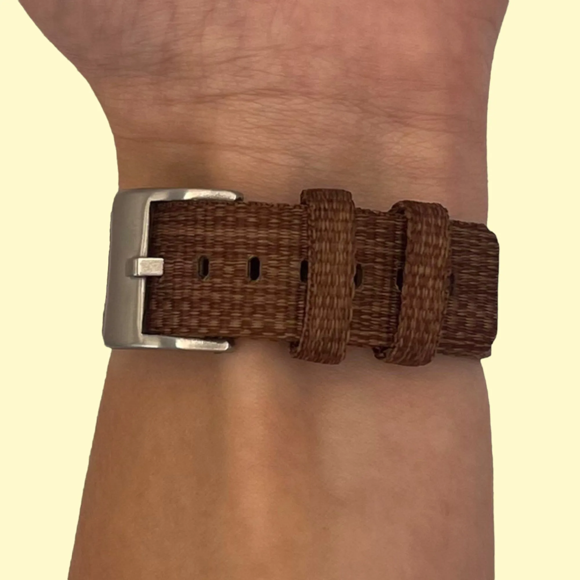 Stylish Canvas Watch Straps Compatible with Fossil Gen 6