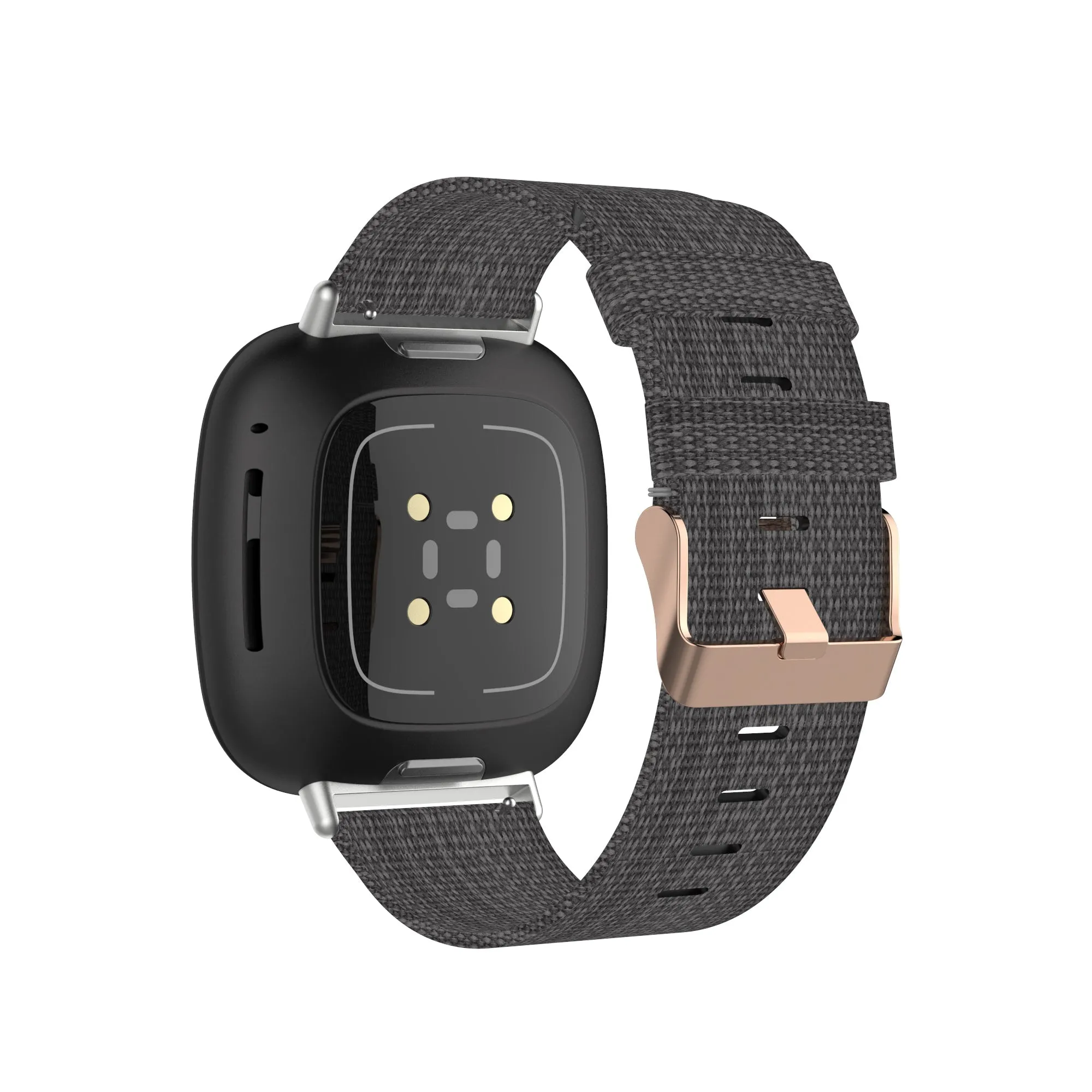 Stylish Canvas Watch Straps Compatible with Huawei Watch GT2 46mm
