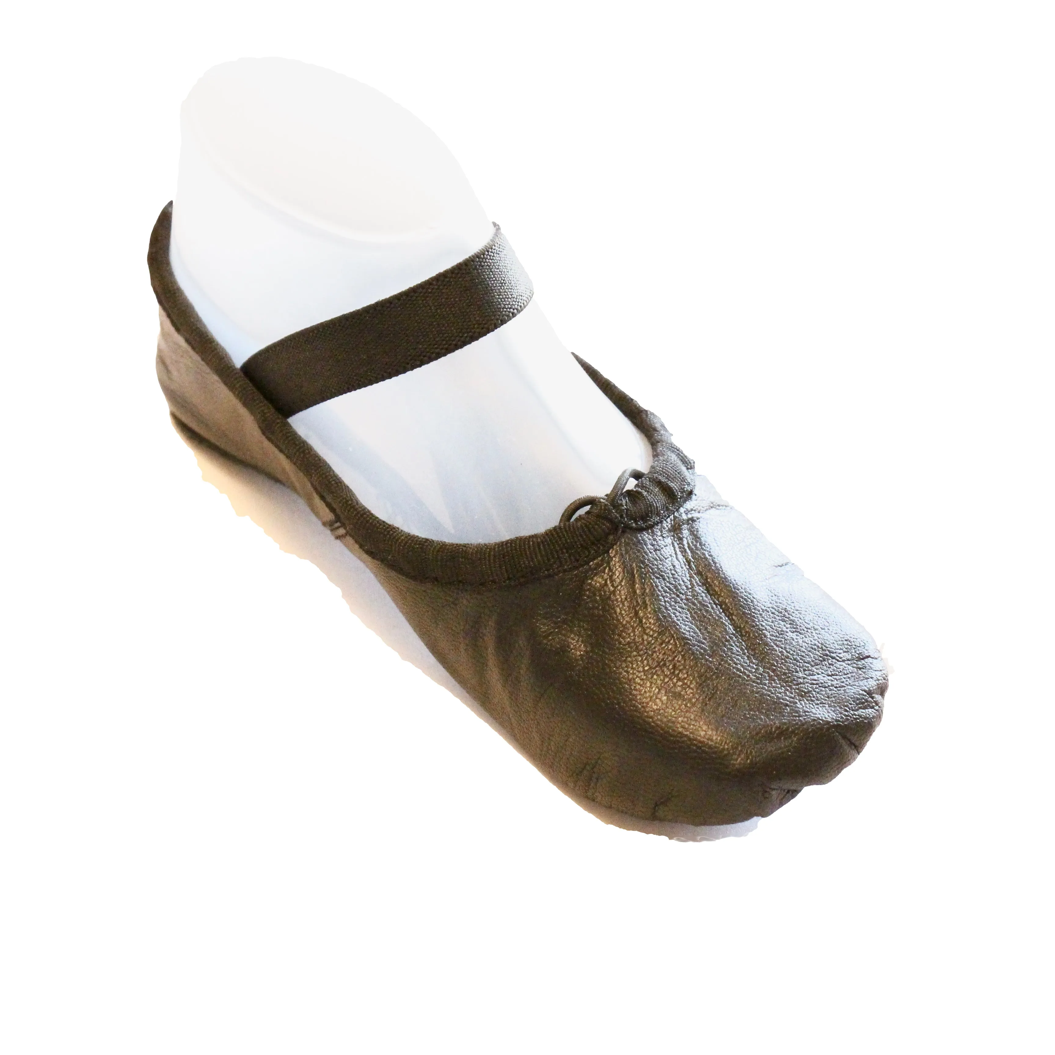 Tendu Black Leather Ballet slipper - TBLFC
