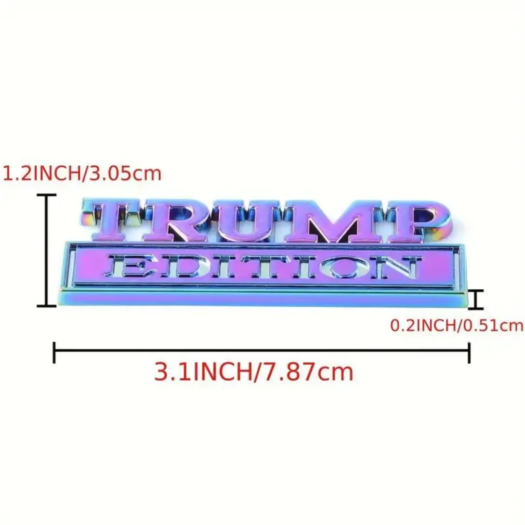 Trump Edition Auto Emblem (Chameleon)