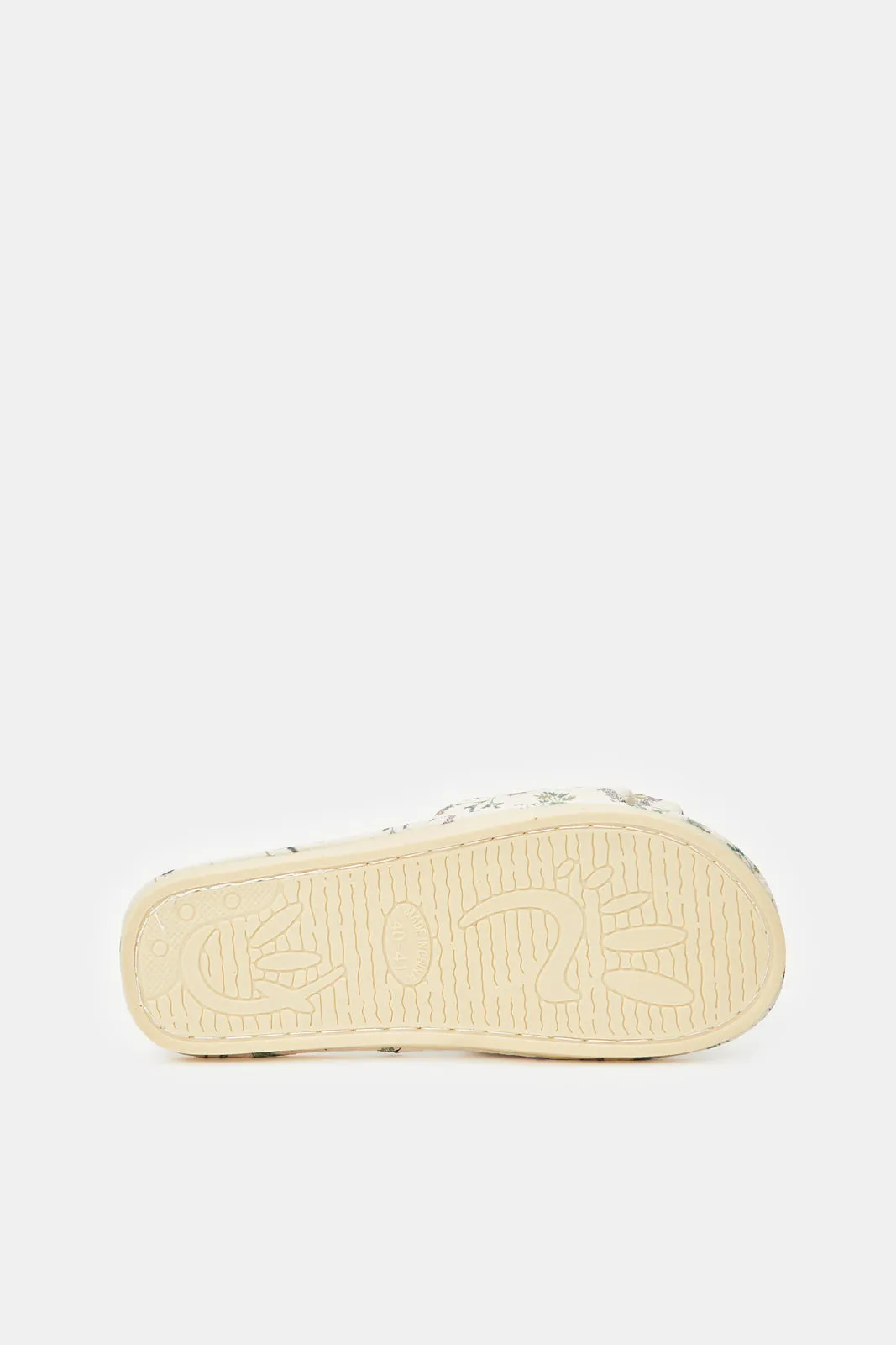 Women Assorted Floral Slipper