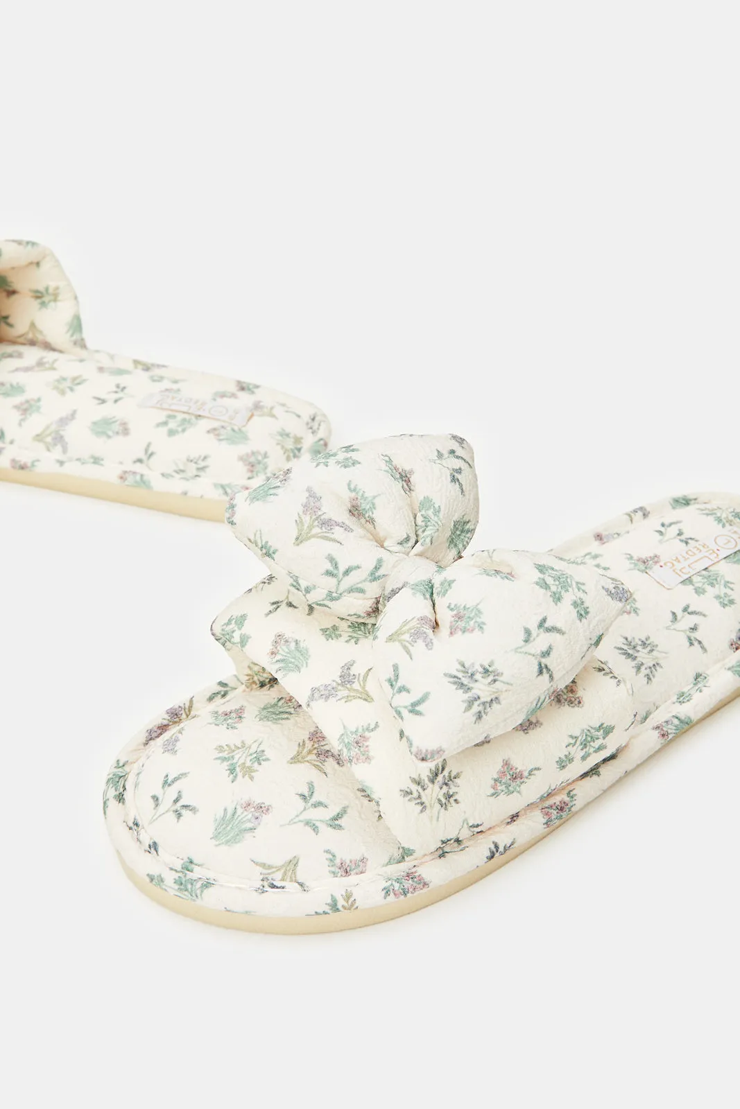 Women Assorted Floral Slipper