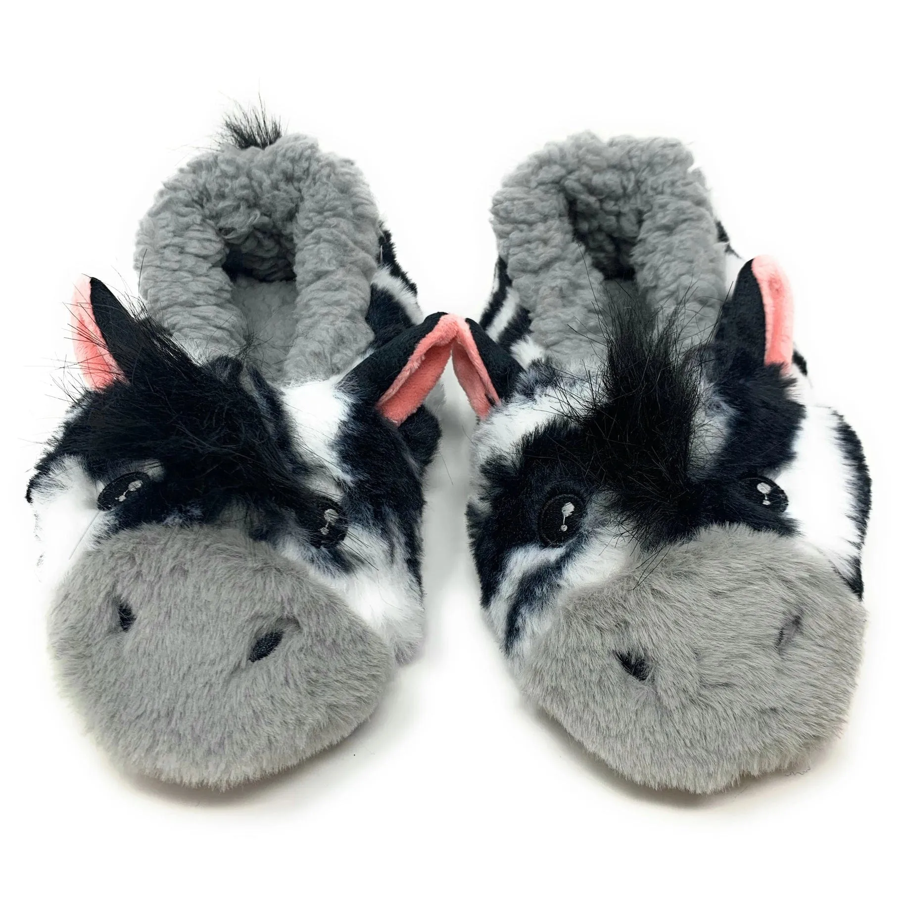 ZZ Zebra Kids CUTE Fluffy House Slippers